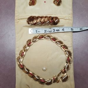 Vintage Boucher Costume Jewelry Set